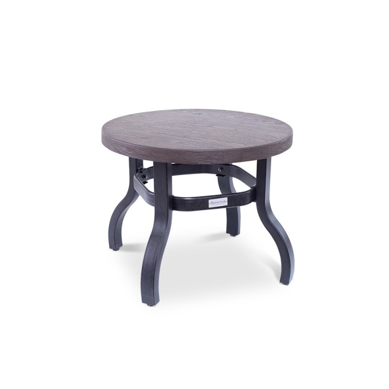 24in. Round Erie Etch End Table