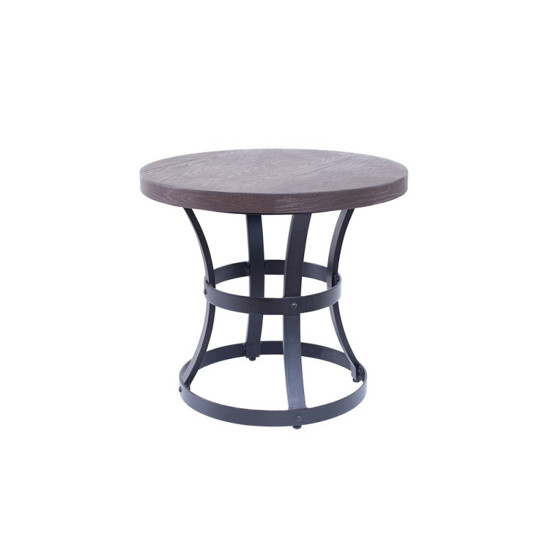 24in. Round End Table
