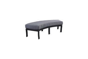 Curved Bench Ottoman