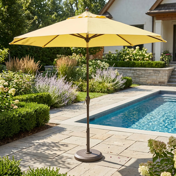 11' Deluxe Umbrella - Lemon - The Great Escape