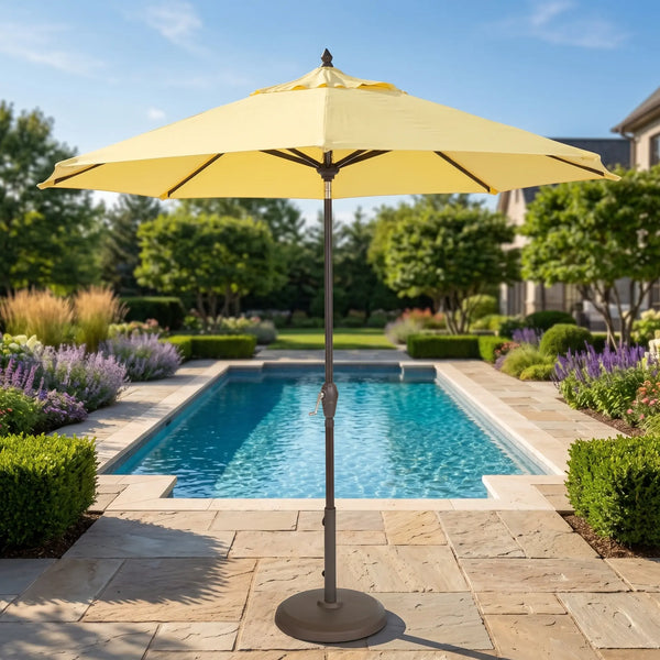9' Deluxe Umbrella Lemon - The Great Escape