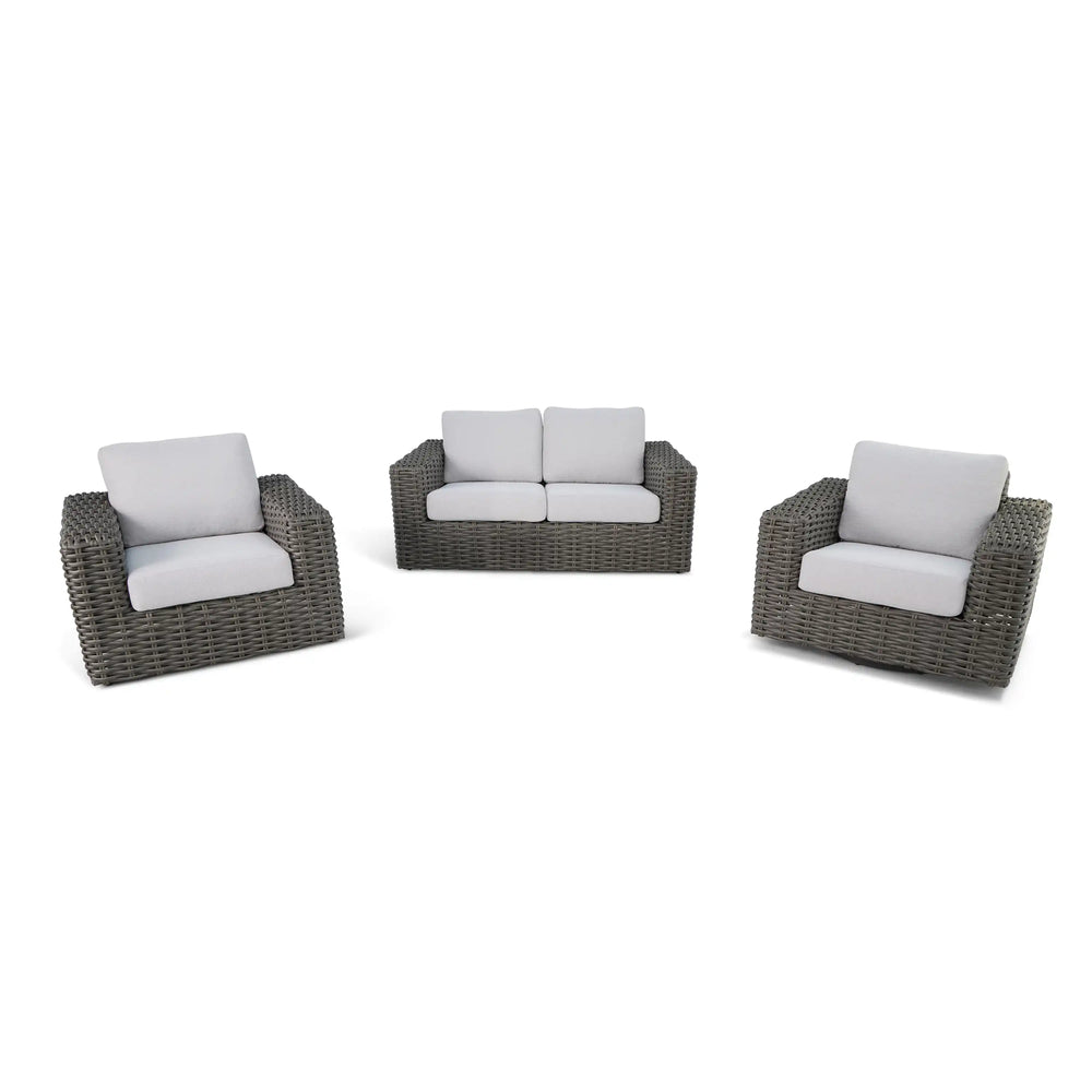 Soho XL 89" Woven Cushioned Sofa - The Great Escape
