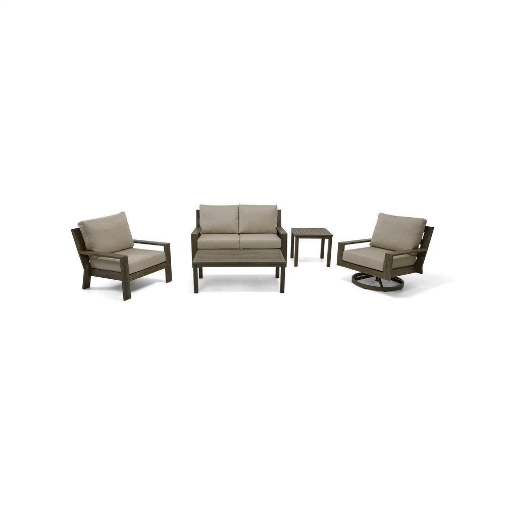 Madison 5 Piece Loveseat Chat Group - The Great Escape