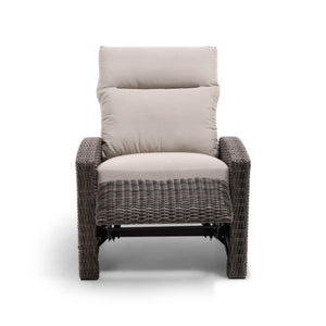 Ellis Reclining High Back Recliner Chair Dove Acrylic - The Great Escape