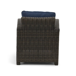 Ellis Indigo Acrylic Lounge Chair - The Great Escape