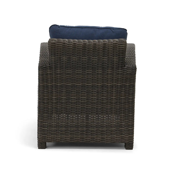 Ellis Indigo Acrylic Lounge Chair - The Great Escape