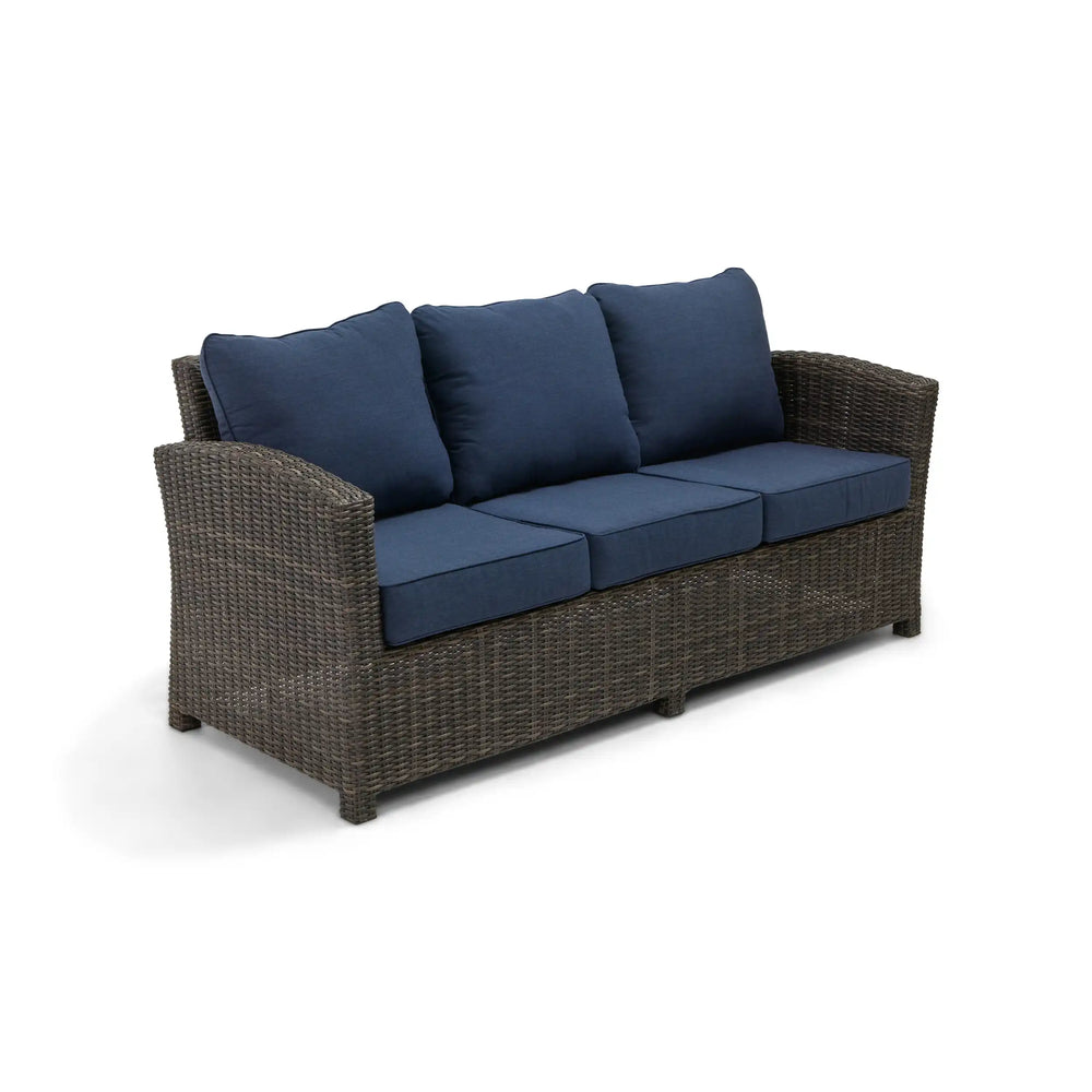 Ellis 3 Piece Indigo Acrylic Sofa Group - The Great Escape
