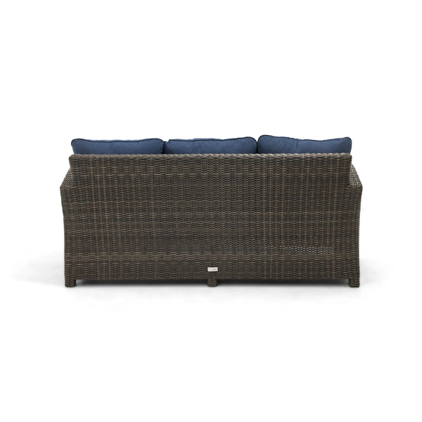 Ellis Indigo Acrylic Sofa - The Great Escape