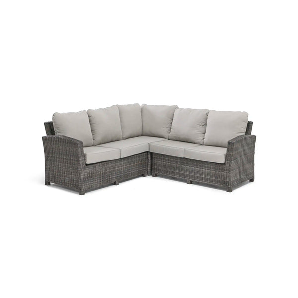 Ellis 3 Piece Sectional Group Dove Acrylic - The Great Escape