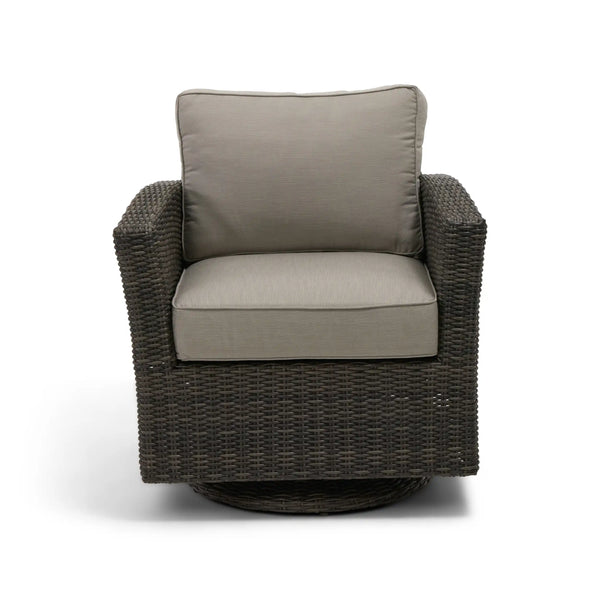Ellis Dove Acrylic Swivel Glider - The Great Escape