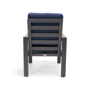 Sutton Cushioned Dining Chair Indigo - The Great Escape
