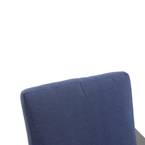 Sutton Cushioned Swivel Rocker Dining Chair Indigo - The Great Escape