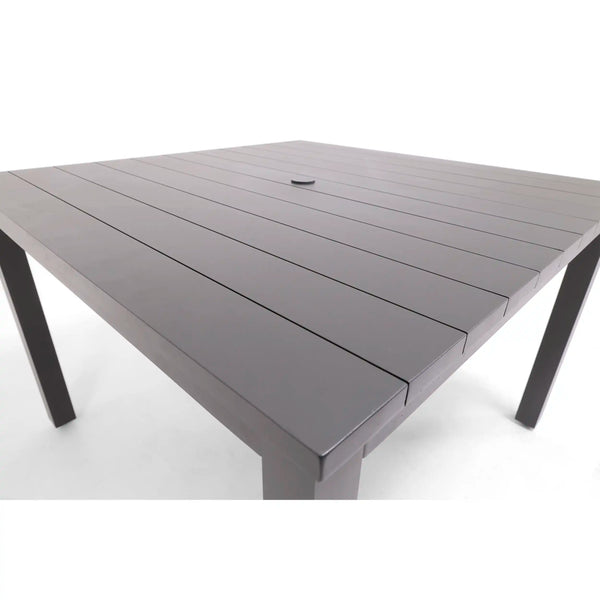 Sutton 44 Inch Square Slat Dining Table - The Great Escape