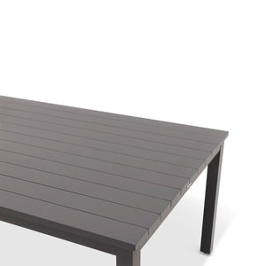 44x100 Inch Rectangle Slat Dining Table - The Great Escape