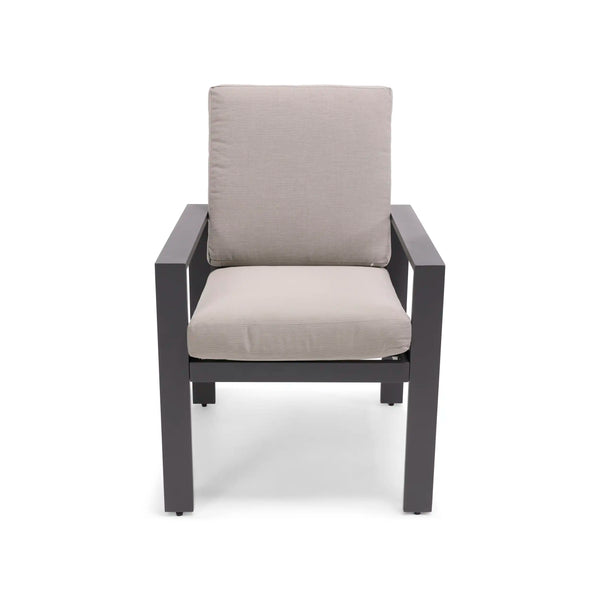 Sutton Cushioned Dining Chair Dove - The Great Escape