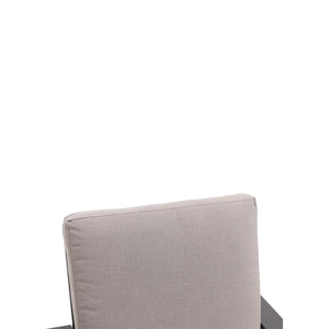 Sutton Cushioned Swivel Rocker Dining Chair Dove - The Great Escape