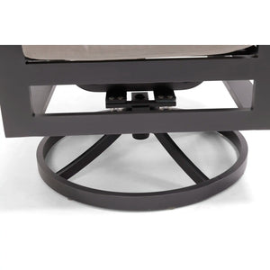 Sutton Cushioned Swivel Rocker Dining Chair Dove - The Great Escape