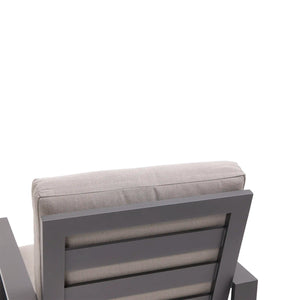 Sutton Cushioned Swivel Rocker Dining Chair Dove - The Great Escape