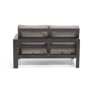 Sutton Grey LAF Loveseat Section Dove - The Great Escape