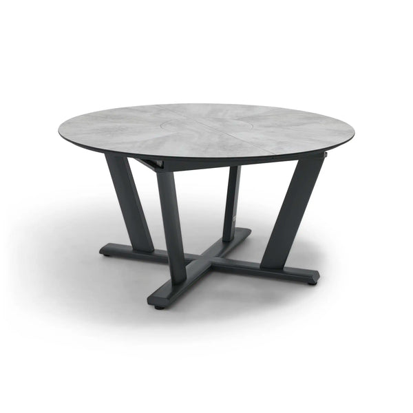 57 Inch Round - 80 Inch Oval Extension Dining Table - The Great Escape