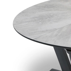 57 Inch Round - 80 Inch Oval Extension Dining Table - The Great Escape