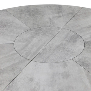 57 Inch Round - 80 Inch Oval Extension Dining Table - The Great Escape