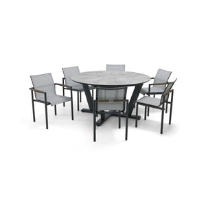 Mesa 7 Piece Extension Oval Dining Group - The Great Escape
