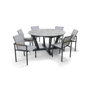 Mesa 7 Piece Extension Oval Dining Group - The Great Escape