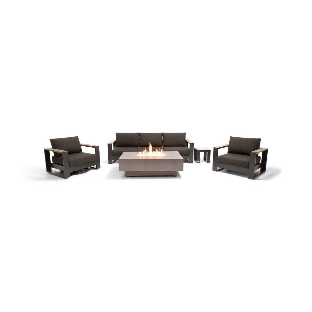 Ryder 5 Piece Sofa Firepit/Chat Group - The Great Escape
