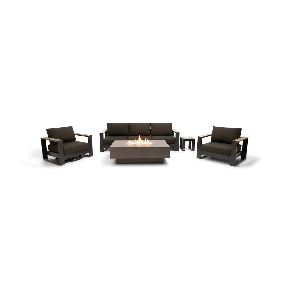 Ryder 5 Piece Sofa Firepit/Chat Group - The Great Escape