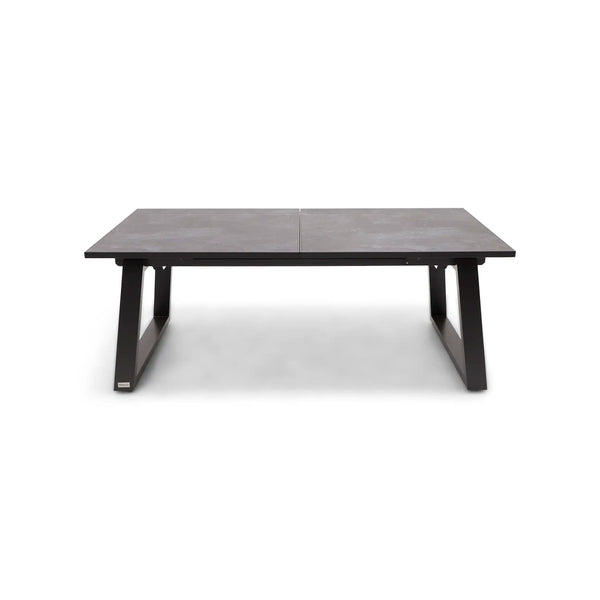 41x81-119 Inch Extension HPL Slate Grey Dining Table - The Great Escape