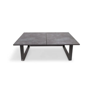 41x81-119 Inch Extension HPL Slate Grey Dining Table - The Great Escape