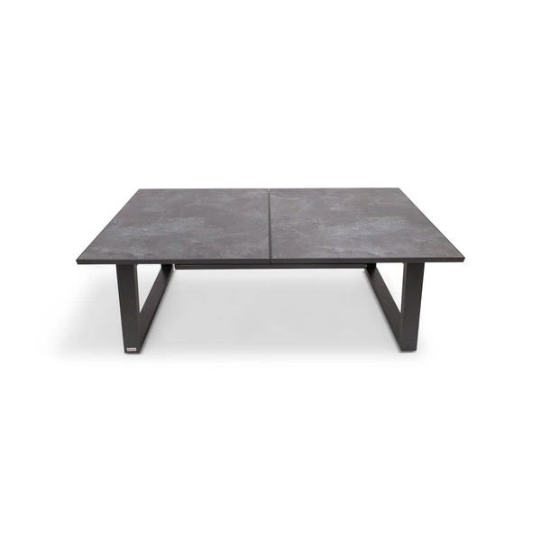41x81-119 Inch Extension HPL Slate Grey Dining Table - The Great Escape