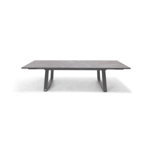 41x81-119 Inch Extension HPL Slate Grey Dining Table - The Great Escape