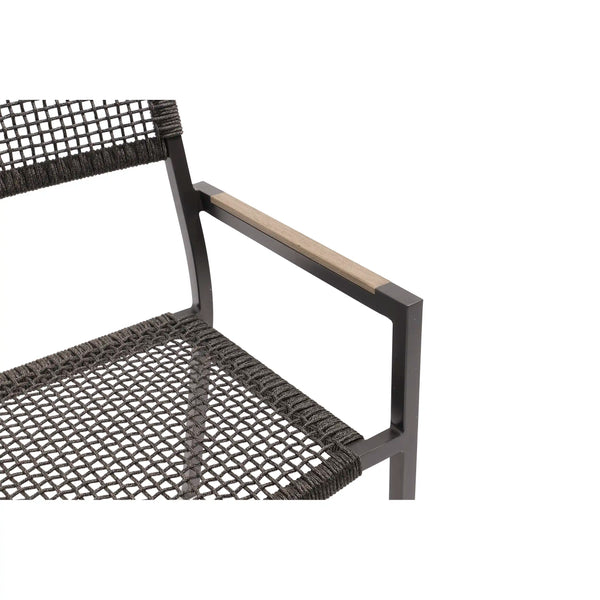 Ryder Rope/Sling Stacking Arm Chair - The Great Escape