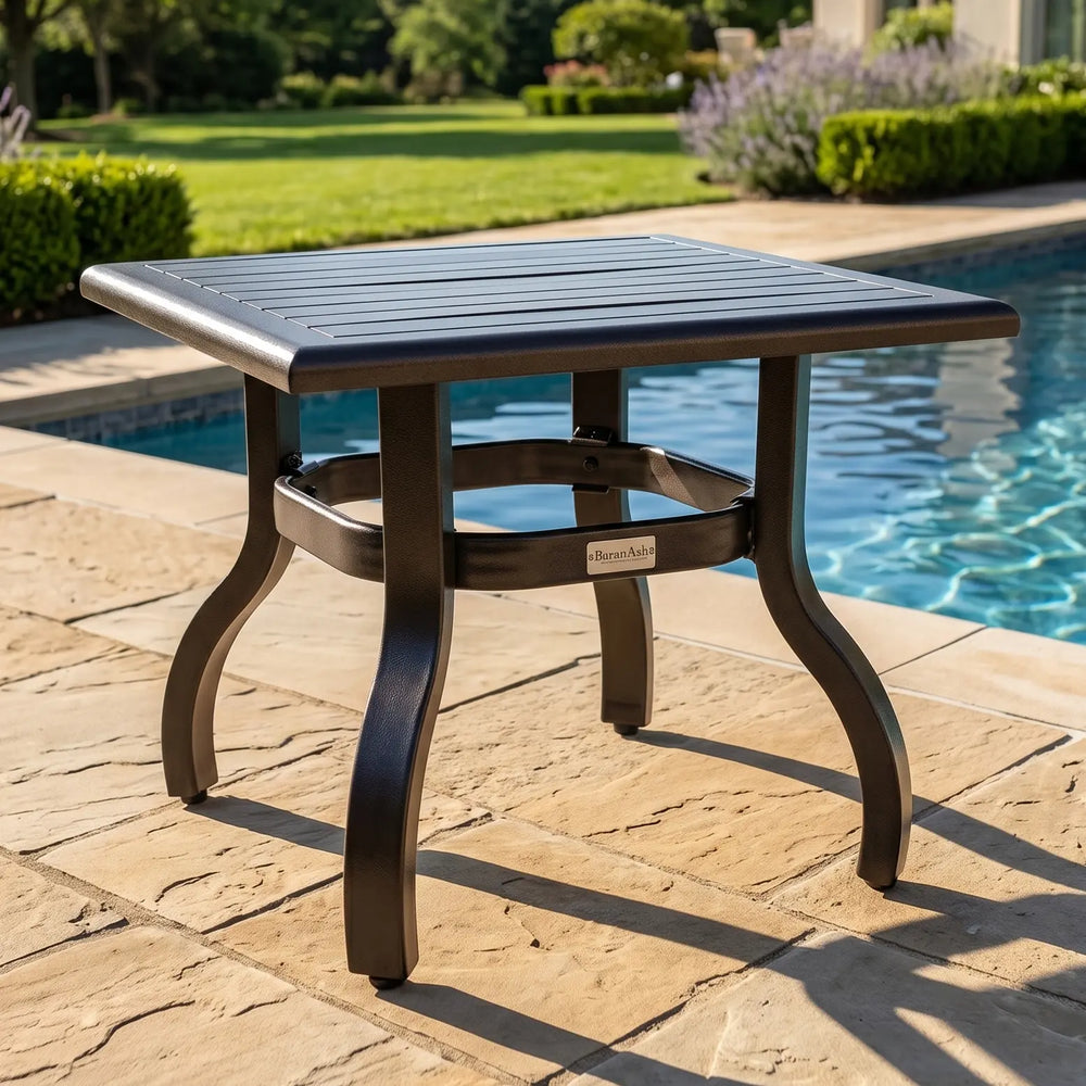 23" Square Brown End Table - The Great Escape 