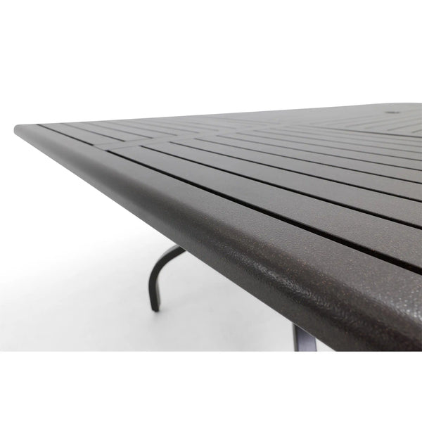 Aberdeen 11 Piece Dining Group W/ 44"x112" Rect. Table - The Great Escape
