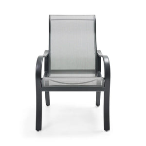 Coastline Black Sling Dining Chair - The Great Escape