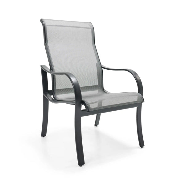 Coastline Black Sling Dining Chair - The Great Escape