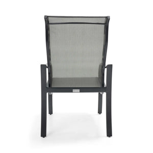 Coastline Black Sling Dining Chair - The Great Escape