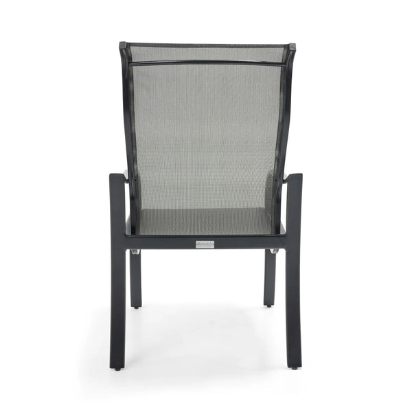Coastline Black Sling Dining Chair - The Great Escape