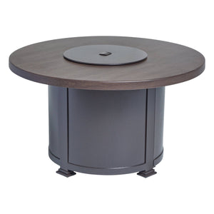 42" Scoria Erie Etch Fire Table W/ Lid - The Great Escape
