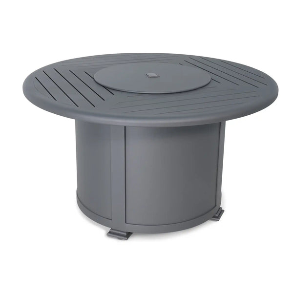 42" Graphite Fire Table W/ Lid - The Great Escape