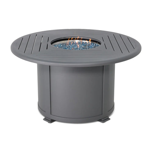 42" Graphite Fire Table W/ Lid - The Great Escape
