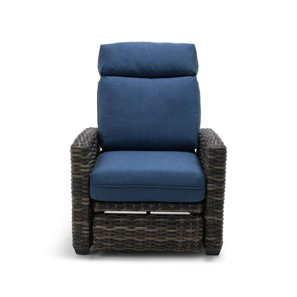 Grey Kampala Lifeguard Lapis Indigo Recliner - The Great Escape