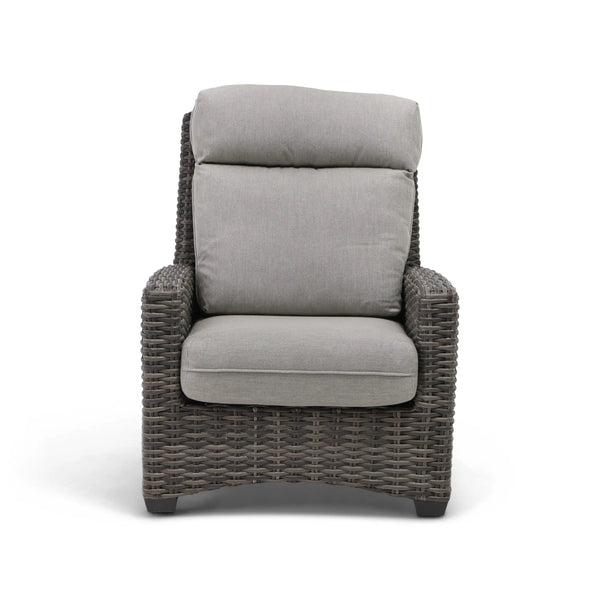 Grey Kampala Makar Oyster Lounge Chair - The Great Escape