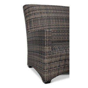 Grey Kampala QDF Padded Sofa - The Great Escape