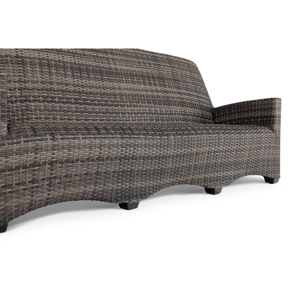 Grey Kampala QDF Padded Sofa - The Great Escape