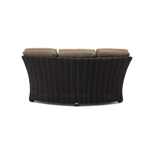 Kampala Mirage Latte Cushion Crescent Sofa - The Great Escape