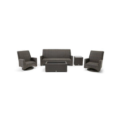 Kampala 5 Piece QDF Sofa Chat Group - The Great Escape